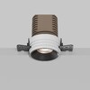 Миниатюра фото встраиваемый светильник maytoni mini dl059-7w3k-trs-b | 220svet.ru