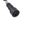 Миниатюра фото провод-шина для гирлянд uniel ucx-f90 t10/2m/bk ul-00013219 | 220svet.ru