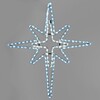 Миниатюра фото светодиодная фигура &quot;полярная звезда&quot; 70 x 60 см небесно-голубая, ip65 ltc plr-8-2sb | 220svet.ru