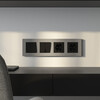 Миниатюра фото рамка на 4 поста slab werkel slab w0042917 | 220svet.ru