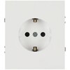 Миниатюра фото розетка эра arktik 16-2101-08 с заземлением 2p+e schuko 16а-250в белый матовый б0070421 | 220svet.ru