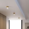 Миниатюра фото потолочный светодиодный светильник elektrostandard lumen 25047/led 10w 4000к латунь/прозрачный a064707 | 220svet.ru