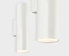 Миниатюра фото настенный светильник italline danny w2 white | 220svet.ru