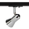 Миниатюра фото трековый светильник однофазный эра taper tr37-gu10 ch б0053305 | 220svet.ru