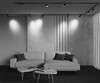 Миниатюра фото трековый низковольтный светильник maytoni focus led exility x tr243-4-18wtw-dsz-b | 220svet.ru