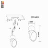 Миниатюра фото светодиодный спот st luce st651.442.09 | 220svet.ru