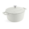 Миниатюра фото кастрюля из литого аллюминия cream 4 л mc kitchen craft | 220svet.ru