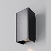 Миниатюра фото уличный настенный светильник maytoni shell o505wl-l3b3k | 220svet.ru
