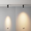 Миниатюра фото трековый низковольтный светильник maytoni focus led exility x tr243-12w3k-b | 220svet.ru