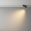 Миниатюра фото трековый низковольтный светильник maytoni points rot exility x tr242-2-12w3k-b | 220svet.ru