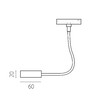 Миниатюра фото трековый однофазный светильник 24v 3w 24° 3000k lightstar linea  236037 | 220svet.ru