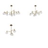 Миниатюра фото потолочная люстра на штанге imperium loft temper l10 gold 229051-26 | 220svet.ru