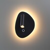 Миниатюра фото настенный светильник светодиодный odeon light roy 7182/9wl черный | 220svet.ru
