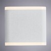 Миниатюра фото уличный настенный светодиодный светильник arte lamp a8153al-2wh | 220svet.ru