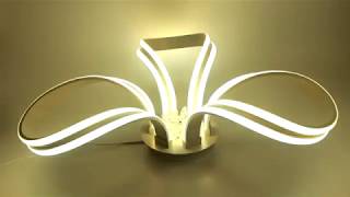 Миниатюра фото потолочный светодиодный светильник ambrella light line fl150 | 220svet.ru